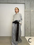 fur tail belt